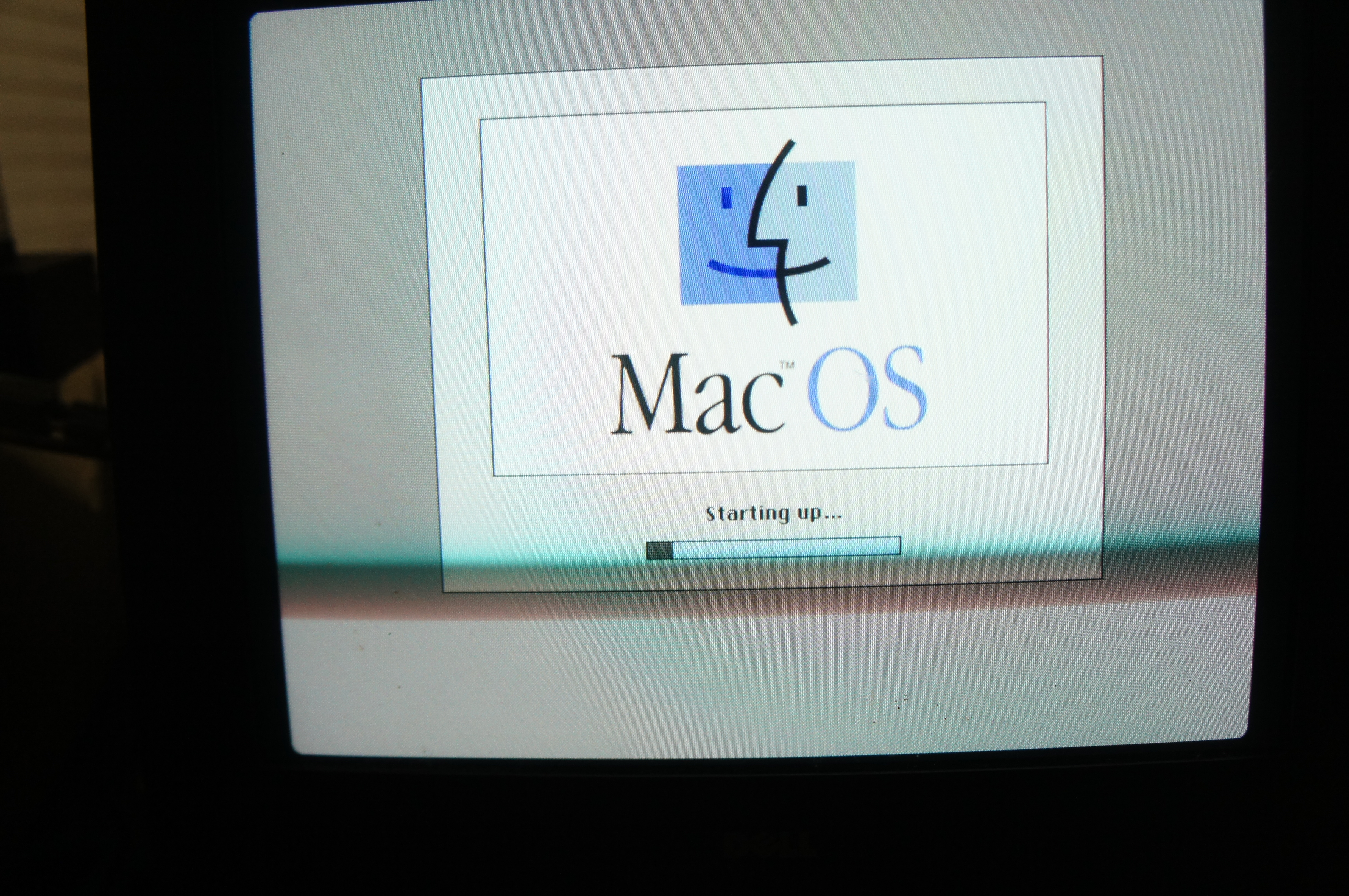 Mac OS 7 boot screen